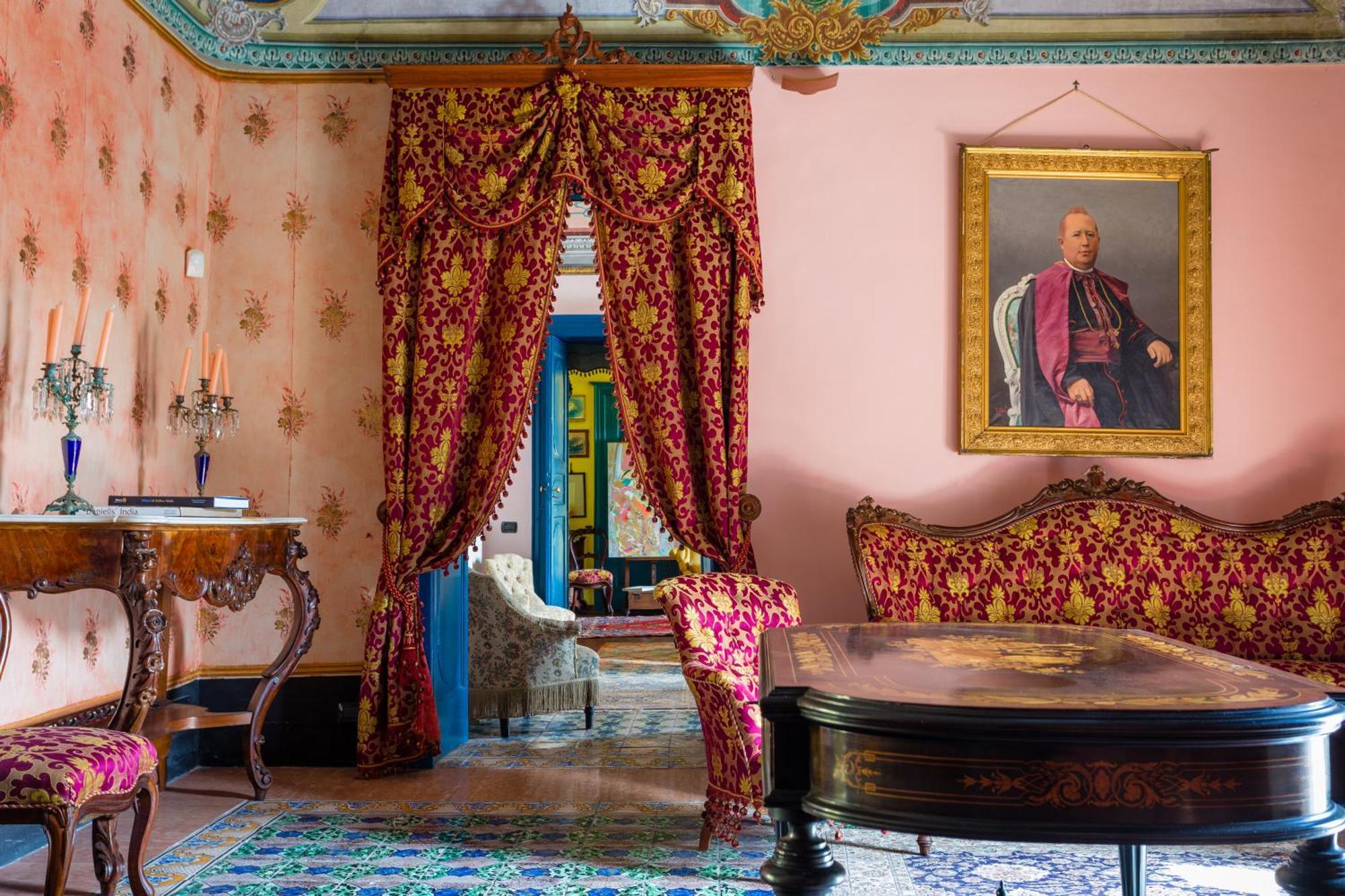 Palazzo Previtera Hotel Linguaglossa Bagian luar foto